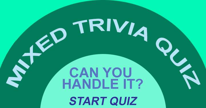 Mixed Trivia Quiz