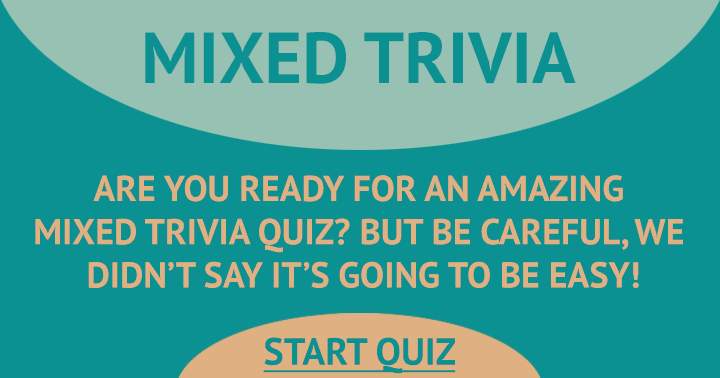 Mixed Trivia Quiz