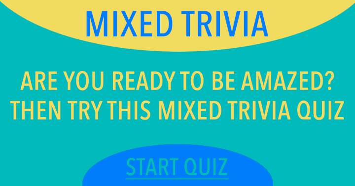 Mixed Trivia Quiz