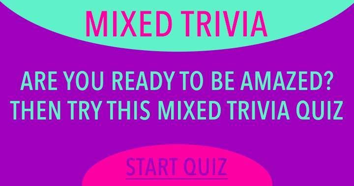 Mixed Trivia Quiz