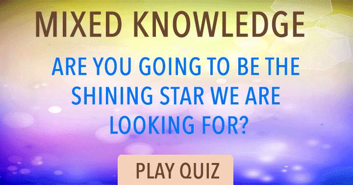 Mixed Knowledge Quiz