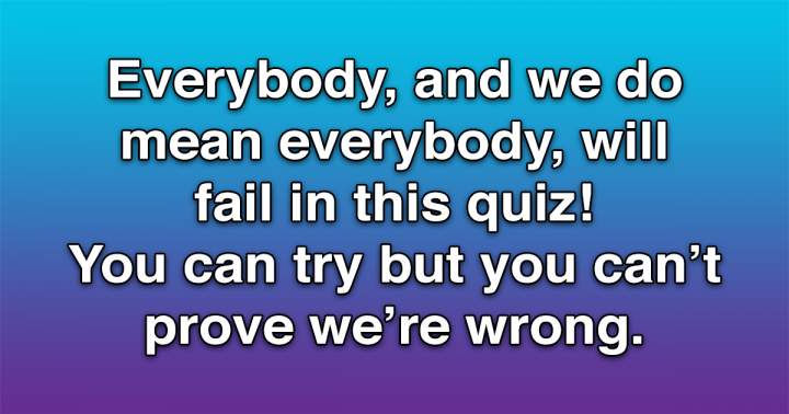 Unbeatable Trivia Quiz