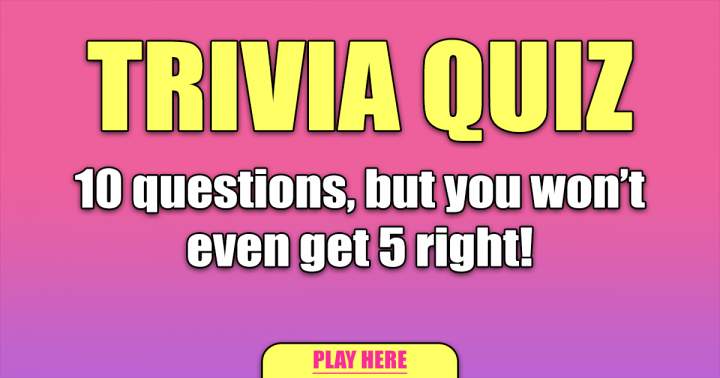 Fun Trivia Quiz