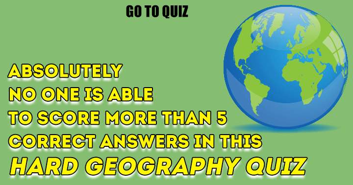 Geography Quiz