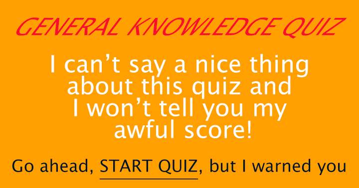 General Knowledge Quiz