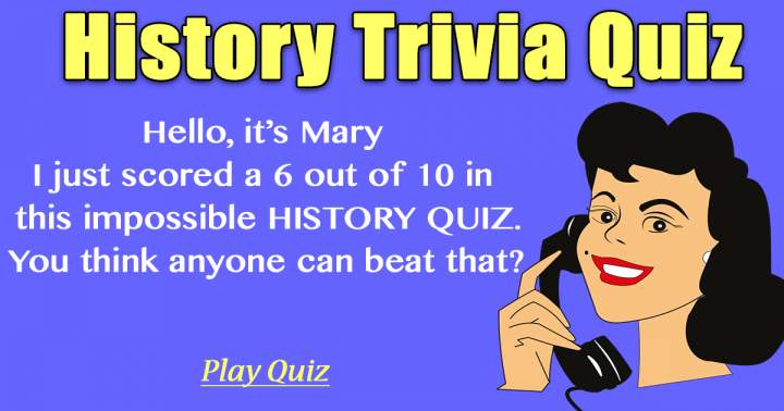 History Trivia Quiz