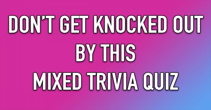 Trivia Quiz Blend