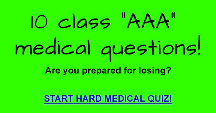 Introducing a tough medical quiz, fresh off the press!