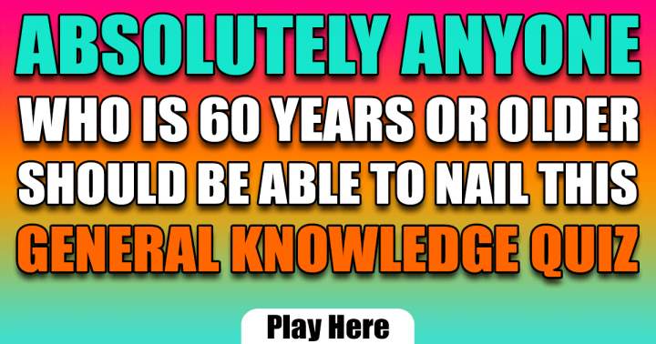 Challenging Knowledge Quiz