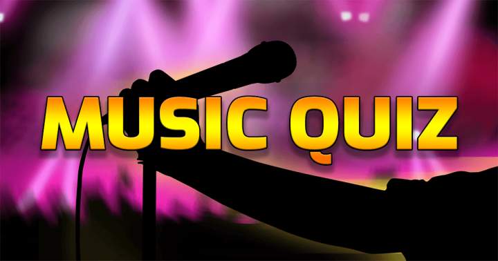 Quiz about music.