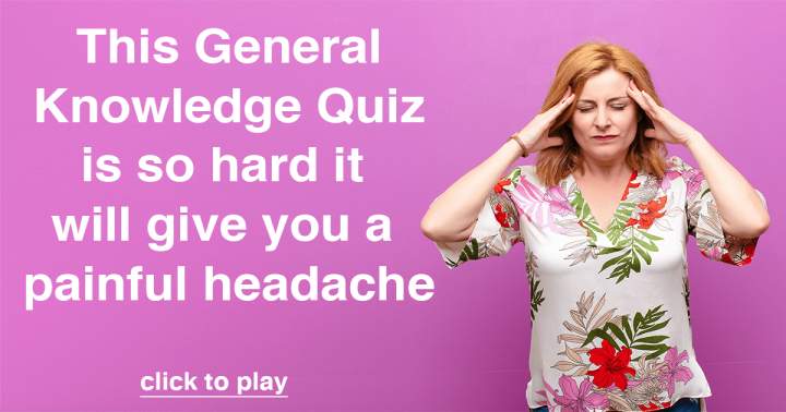 Quiz on General Knowledge.