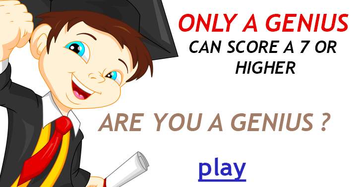 Only a true genius can conquer this quiz.