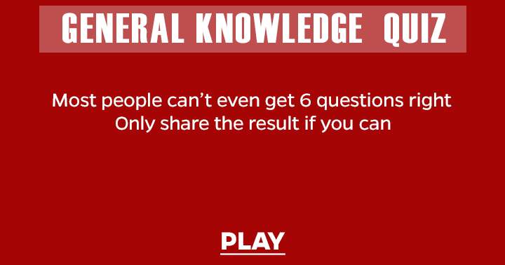 Are you able to achieve 6 or more correct?