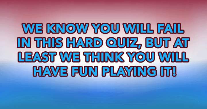 Enjoy playing this challenging quiz!