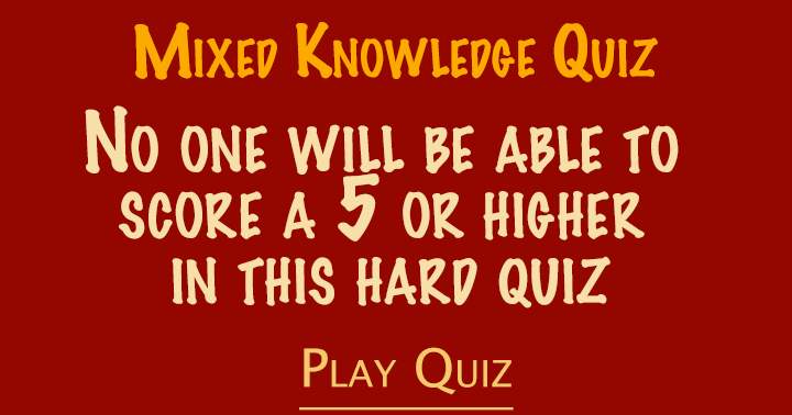 If you achieved a score above 5, share it!