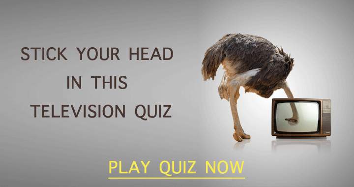 Put your head into this incredible Television quiz!