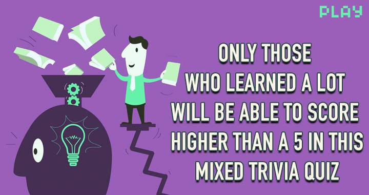 Challenging Mixed Trivia Quiz