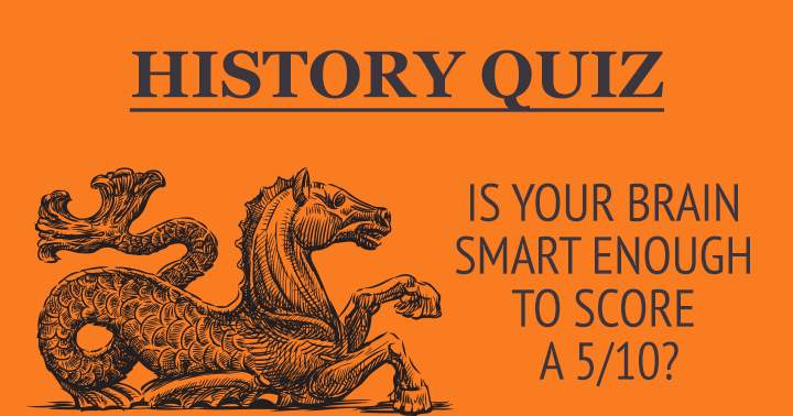 Quiz on historical events.