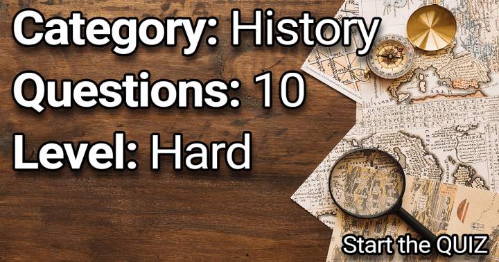 Challenging History Quiz