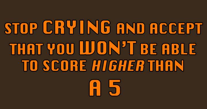 Quit your tears and just embrace it.