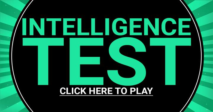 Intelligence Test that is Difficult