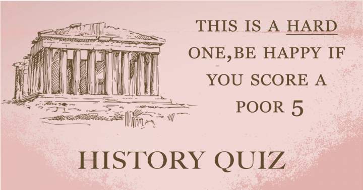 Challenging History Quiz