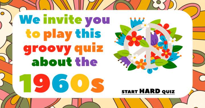 Quiz from the swinging 60s