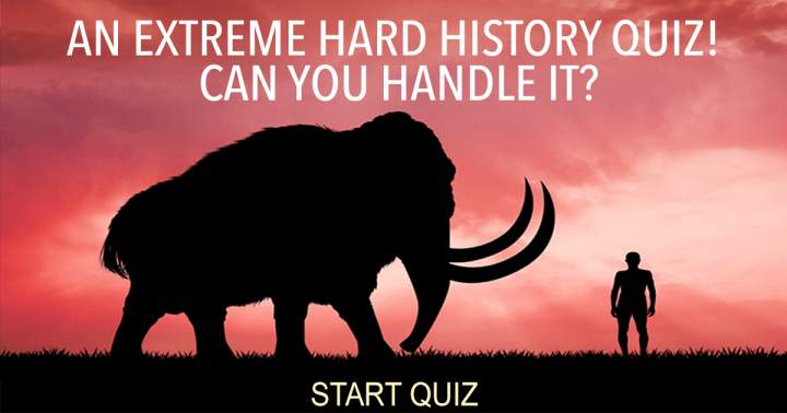 Challenging History Quiz