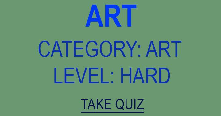 Art category rated as hard difficulty level.