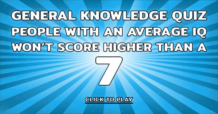 Quiz on General Knowledge