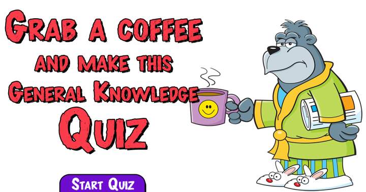 Banner for Quiz testing your general knowledge.