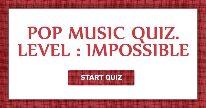 Can you achieve a high score in this challenging Pop Music quiz? Share your results!