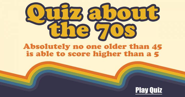 Trivia on the 1970s