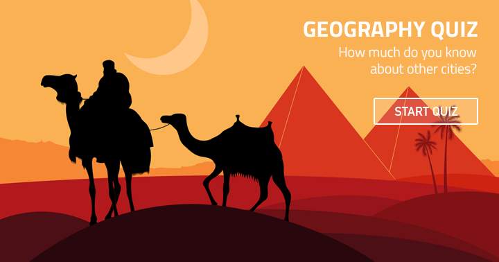 This geography quiz is so challenging, it's designed specifically for the geographers among us!