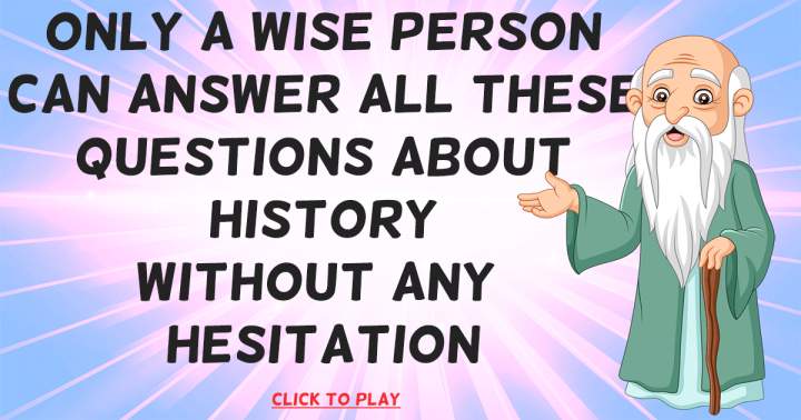 Historical Trivia Test