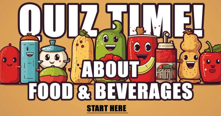 Culinary and Drinks Quiz