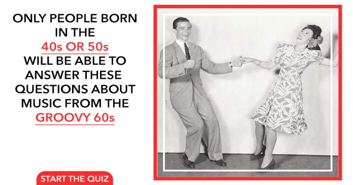 Quiz on Music from the 1960s