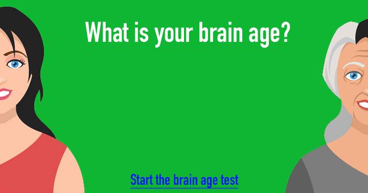 How old is your brain?