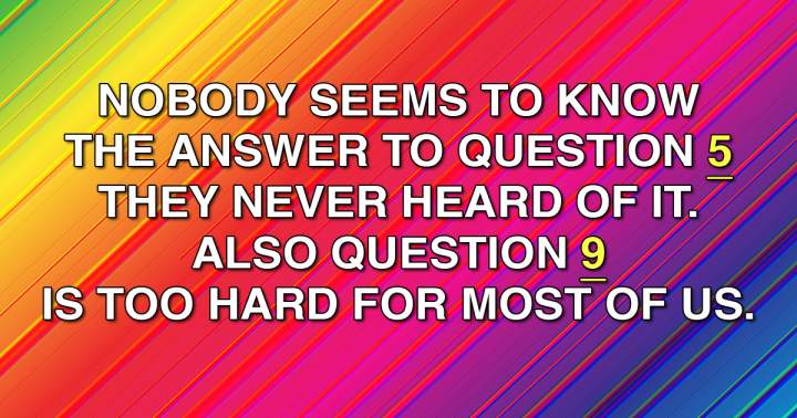 Universal Knowledge Trivia