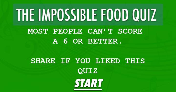 The Unsolvable Cuisine Quiz