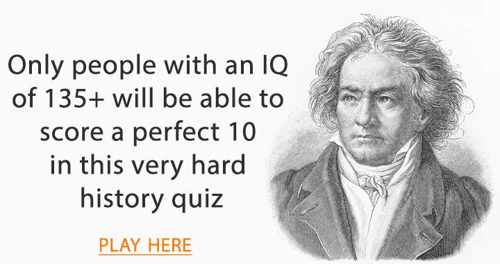 Banner for Do you have an IQ over 135?