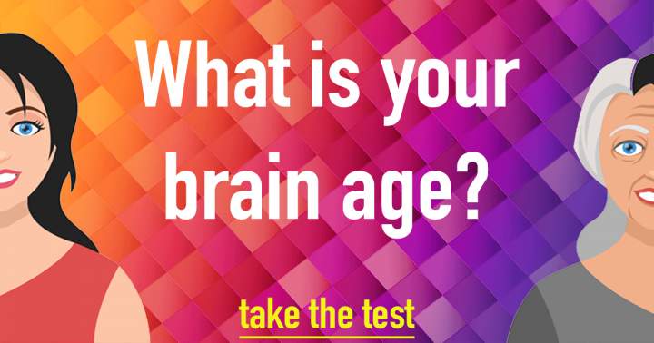 10 Questions to Determine Your Brain's Age