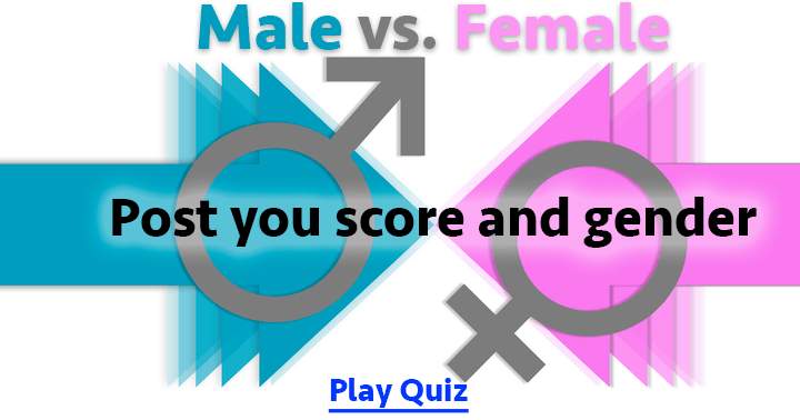 Banner for Share your score and gender to determine which gender achieves higher scores.