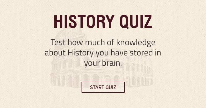 Banner for This quiz will delight history enthusiasts.