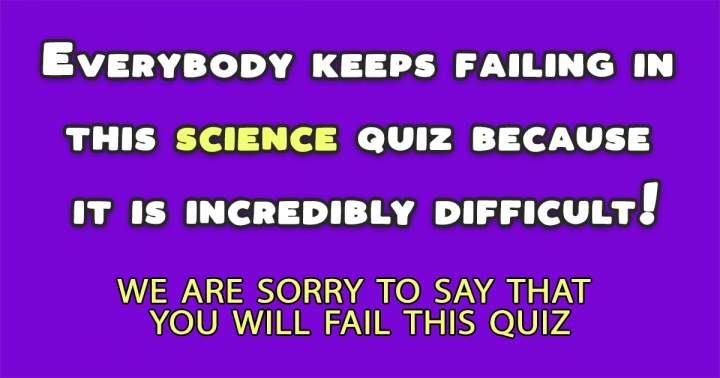 Banner for Challenging Science Quiz