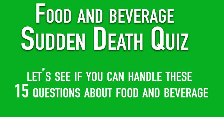 Sudden Death Quiz