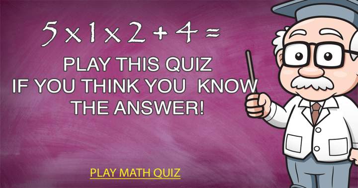 Banner for Math Quiz