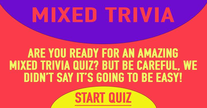 Banner for Mixed Trivia