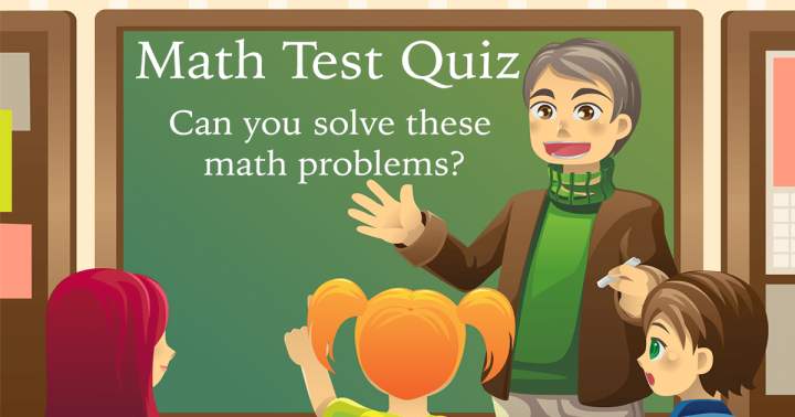 Banner for Math Quiz