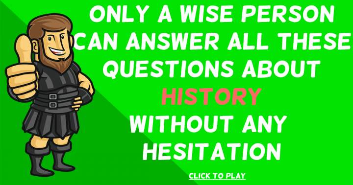 Banner for History Quiz